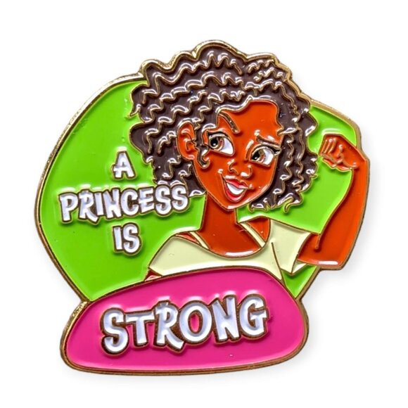 Wreck It Ralph Breaks the Internet Disney Pin: Tiana, A Princess is Strong